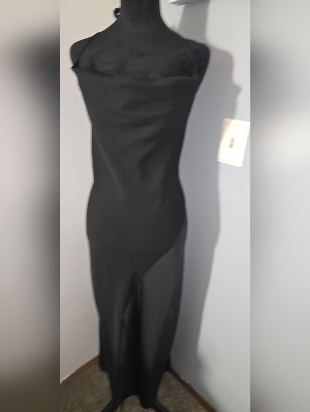 Classic Black Women's Evening Dress
